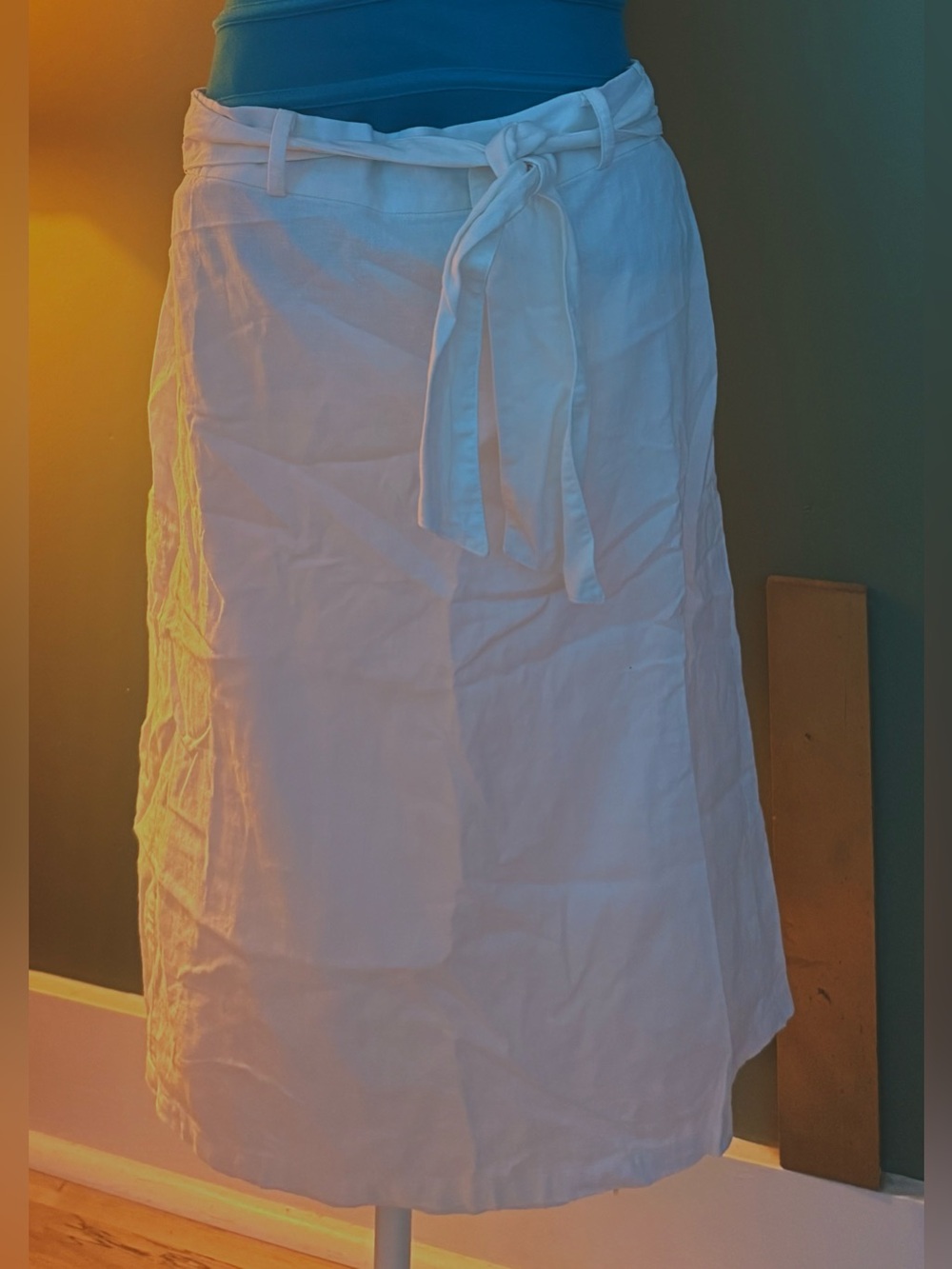 Anne klein white linen blend - Picture 3 of 6